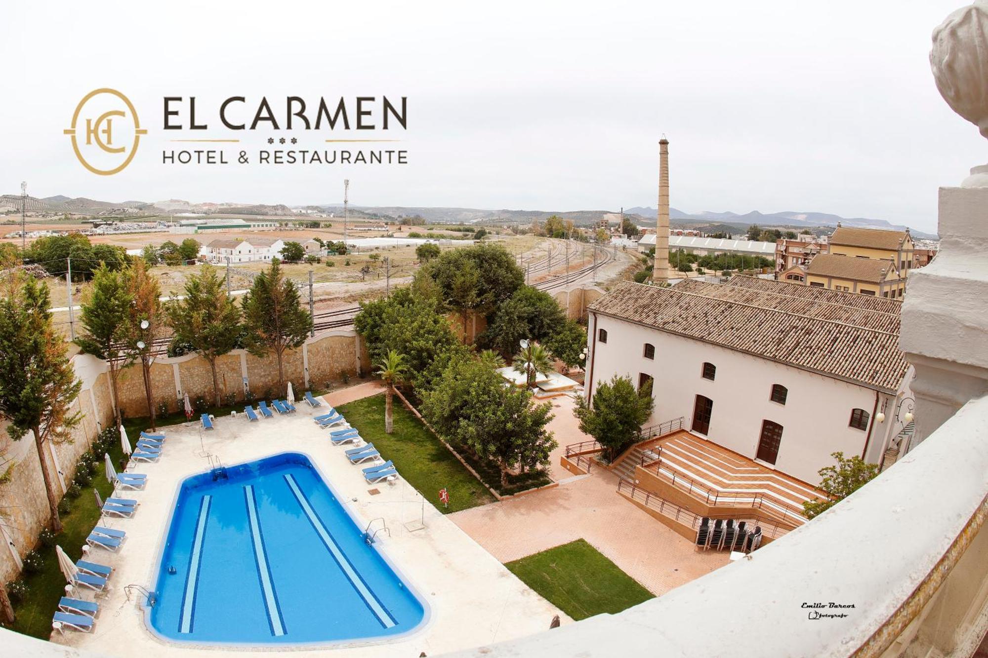 Hotel El Carmen Puente Genil Bagian luar foto